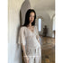 DKZ_OFFICIAL_Apricot_V-neck_Cutout_Slim_Waist_Flutter_Women&