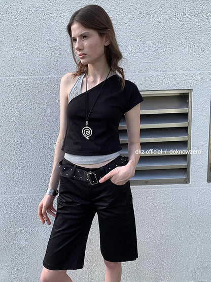 DKZ_OFFICIAL_Asymmetric_Halter_Top_With_Beaded_Vest_Two_Piece_Set_MISSTT