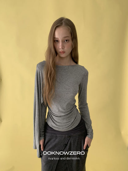 DKZ OFFICIAL Asymmetric Spliced Cape Lyocell Women&
