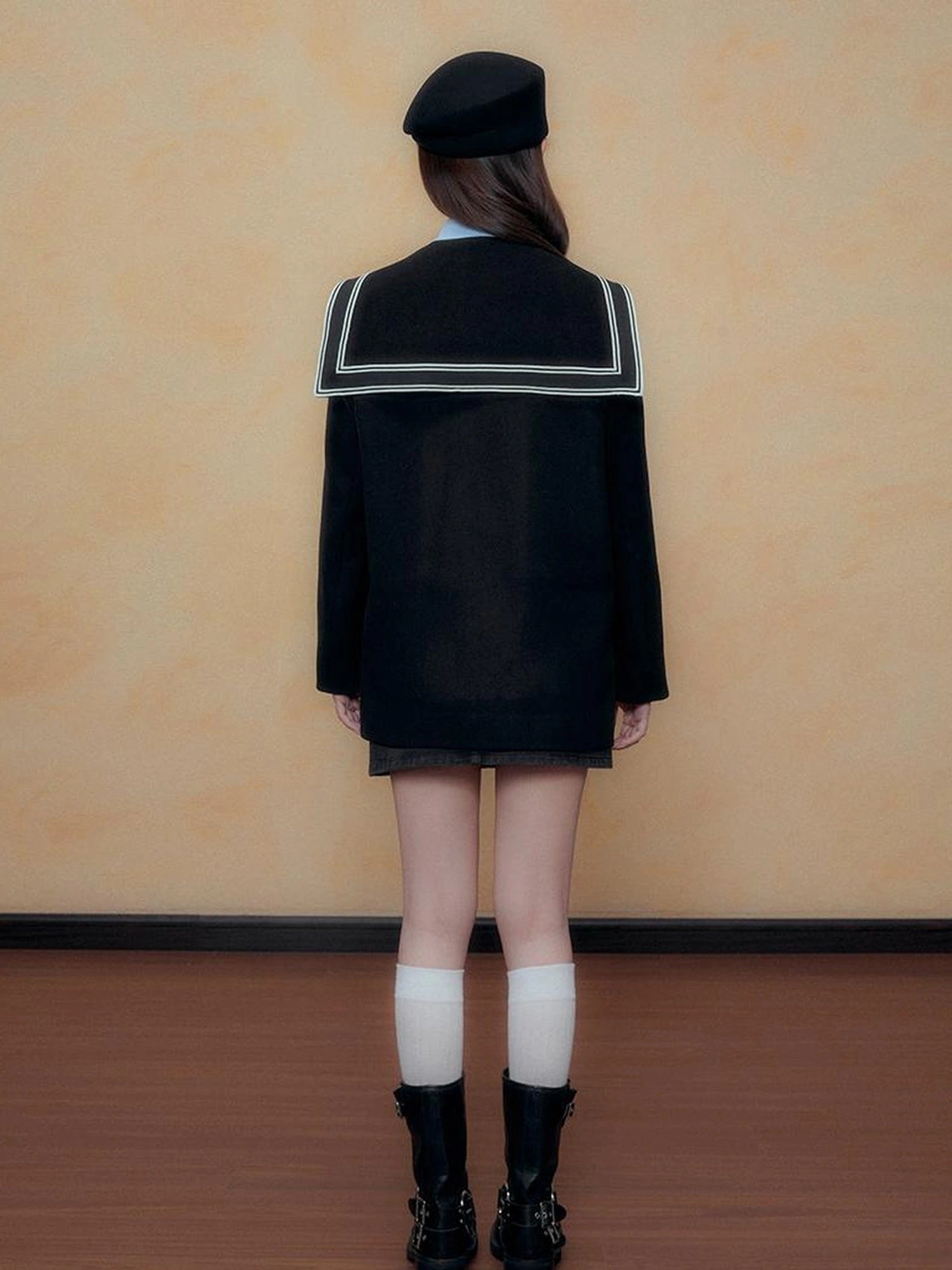 DKZ OFFICIAL Autumn Winter College Nautical Blazer