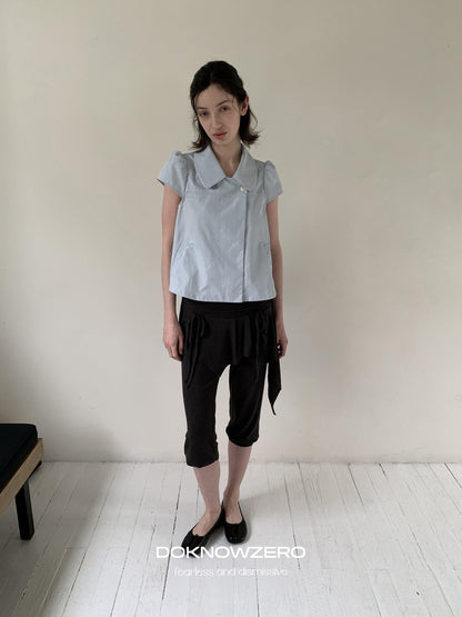 DKZ OFFICIAL Ballet Layered Asym Hem Paneling Women&