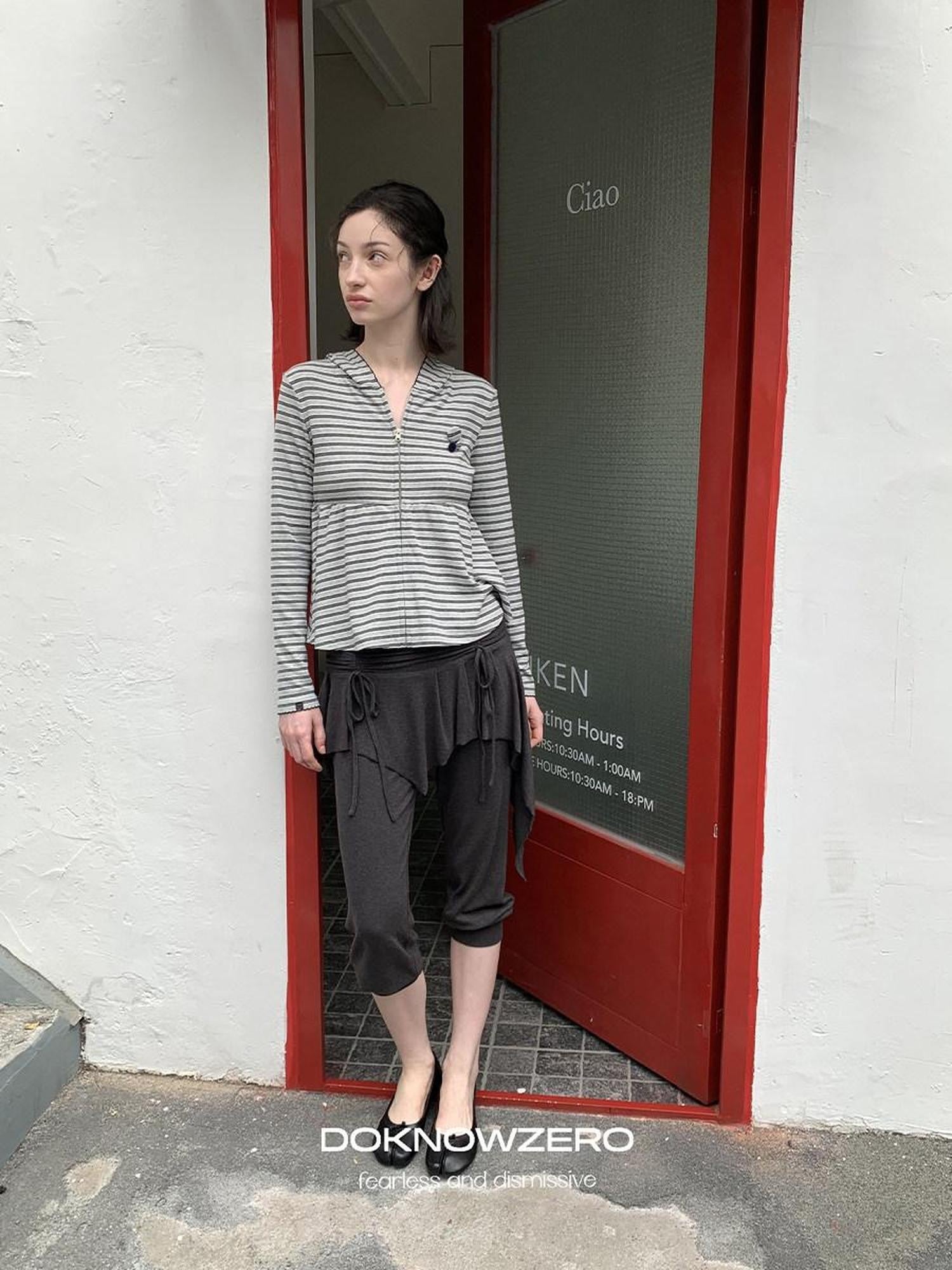DKZ OFFICIAL Ballet Layered Asym Hem Paneling Women&
