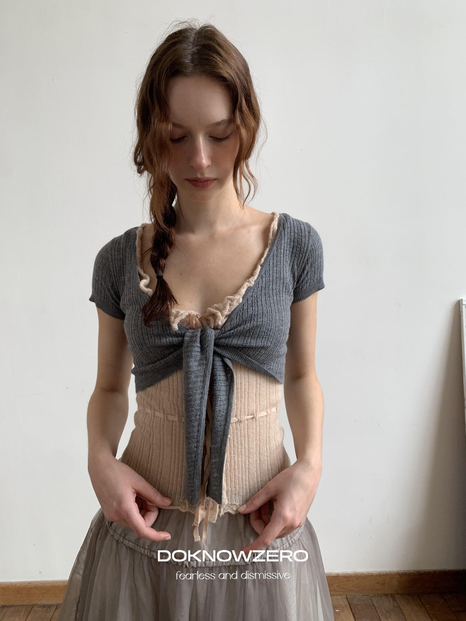 DKZ OFFICIAL Ballet Tulle Mesh A Line Loose Women&