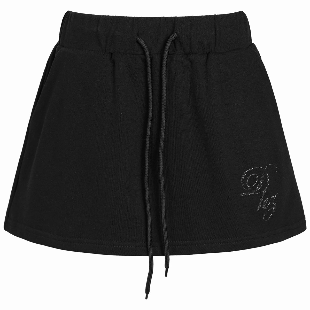 DKZ_OFFICIAL_Black_Knit_Lined_A_Line_Anti_Exposure_Women&