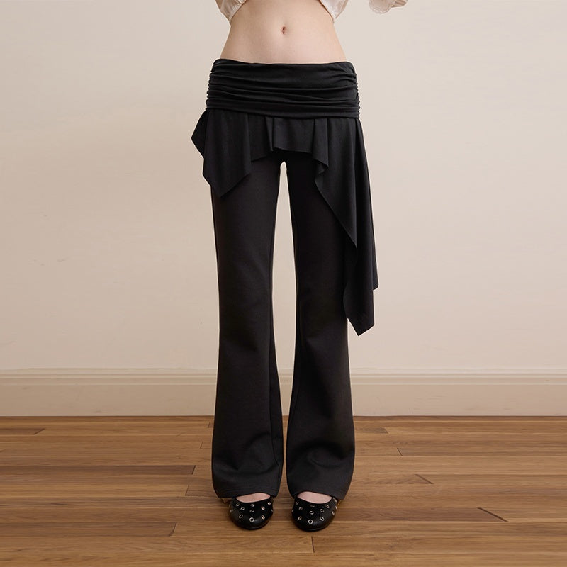 DKZ_OFFICIAL_Black_Layered_Look_High_Waist_Slimming_Women&