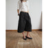 DKZ_OFFICIAL_Black_Ruched_Loose_Fit_Cotton_Women&