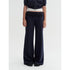DKZ_OFFICIAL_Blue_Hooded_Zip_Cropped_Mid_Sleeve_Micro_Flare_Women&