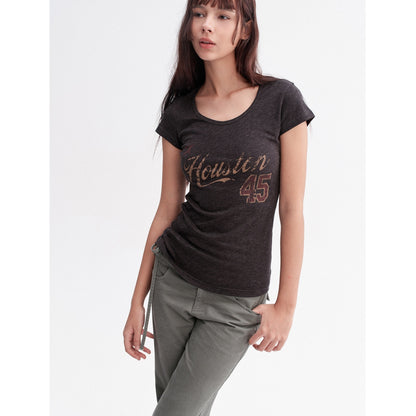 DKZ_OFFICIAL_Blue_Vintage_Number_Print_U_Neck_Straight_Fit_Women&