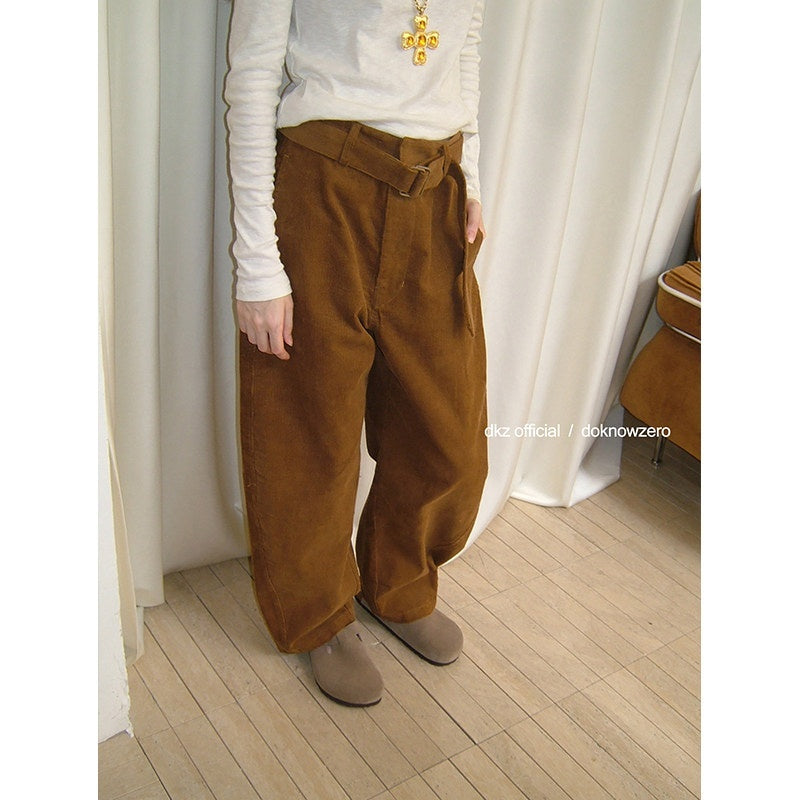 DKZ_OFFICIAL_Caramel_Corduroy_Belted_Curved_Leg_Pocket_Women&
