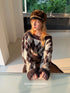 DKZ_OFFICIAL_Coffee_Diamond_One_Shoulder_Short_Loose_Women&