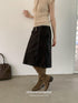 DKZ_OFFICIAL_Coffee_Leopard_Print_H_Line_Side_Slit_Mid_Waist_Retro_Women&