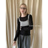 DKZ_OFFICIAL_Cropped_Knitted_Vintage_Racerback_Straight_Cotton_Women&