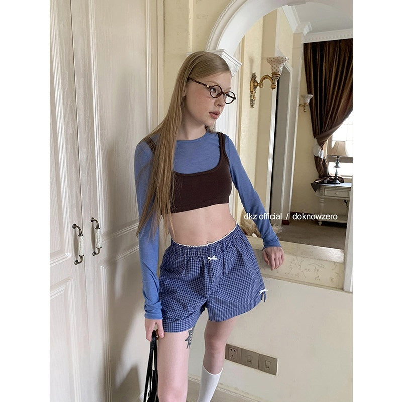 DKZ_OFFICIAL_Cropped_Knitted_Vintage_Racerback_Straight_Cotton_Women&