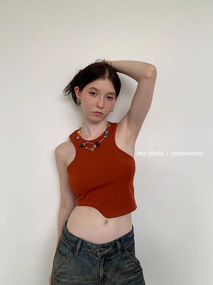 DKZ_OFFICIAL_Cropped_Tank_Top_With_Asymmetric_Hem_MISSTT