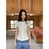 DKZ_OFFICIAL_Doll_Collar_Lace_Splice_Puff_Sleeve_Slim_Fit_Women&
