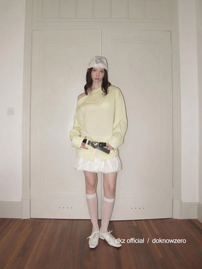 DKZ OFFICIAL Double Layer Ballet Tutu Skirt