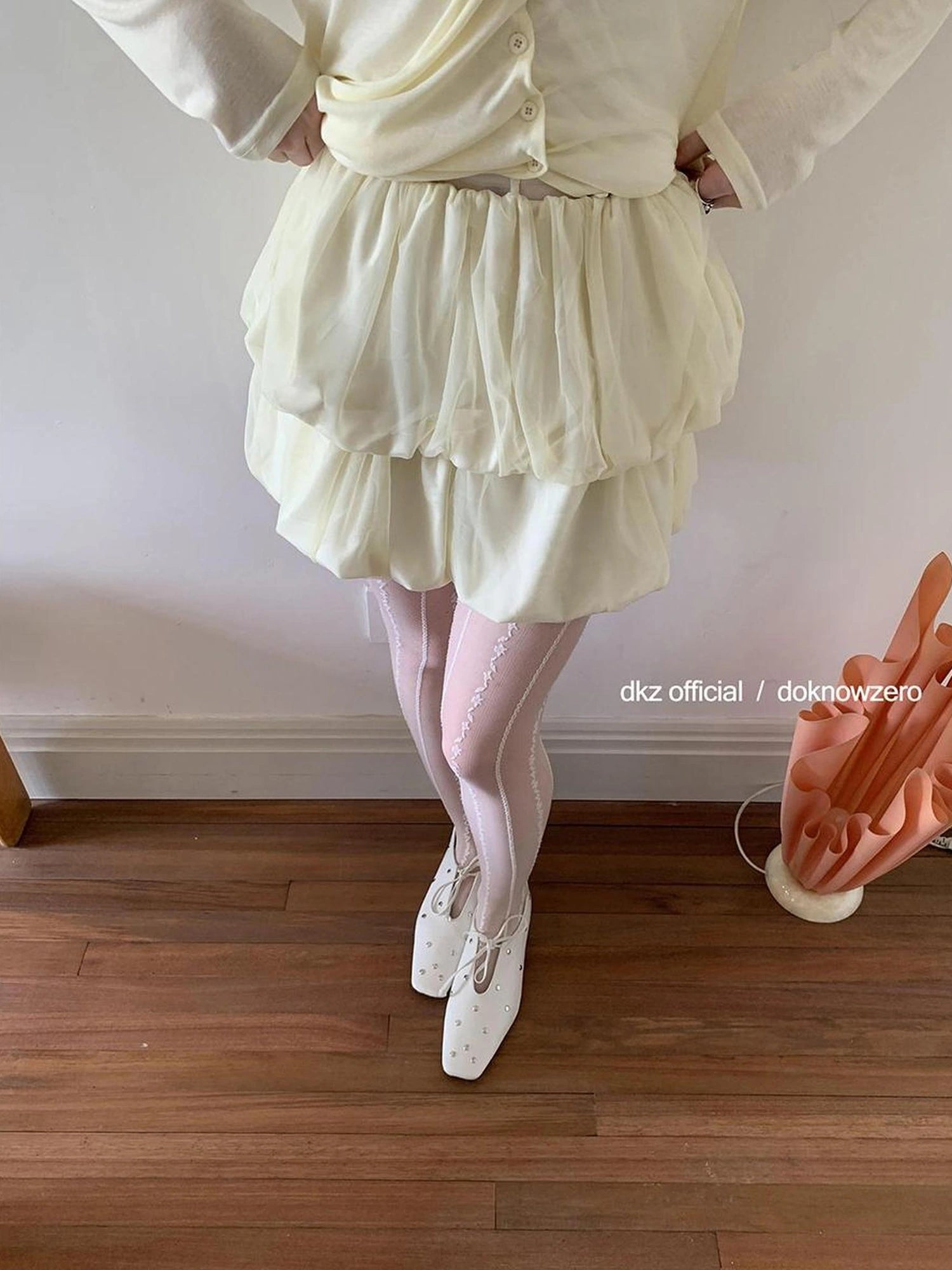 DKZ OFFICIAL Double Layer Ballet Tutu Skirt