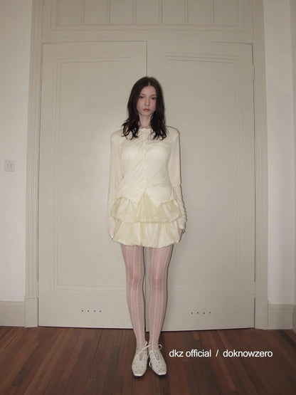 DKZ OFFICIAL Double Layer Ballet Tutu Skirt
