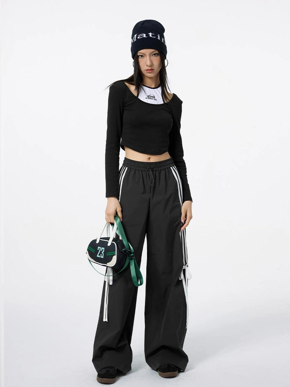 DKZ OFFICIAL Exploratory Layered Crop Tee