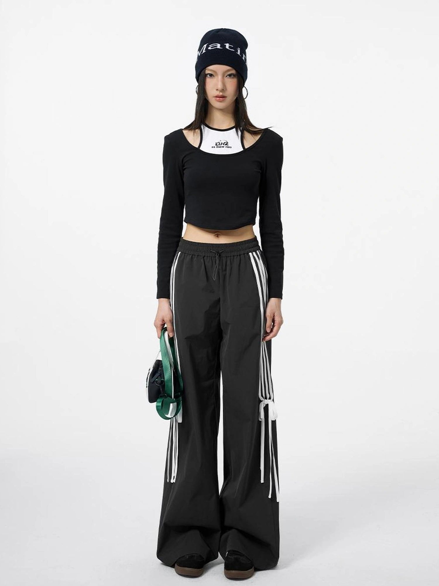 DKZ OFFICIAL Exploratory Layered Crop Tee
