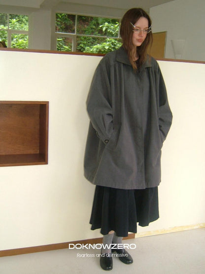 DKZ OFFICIAL Fleece Touch Pleated Long Sleeve Women&