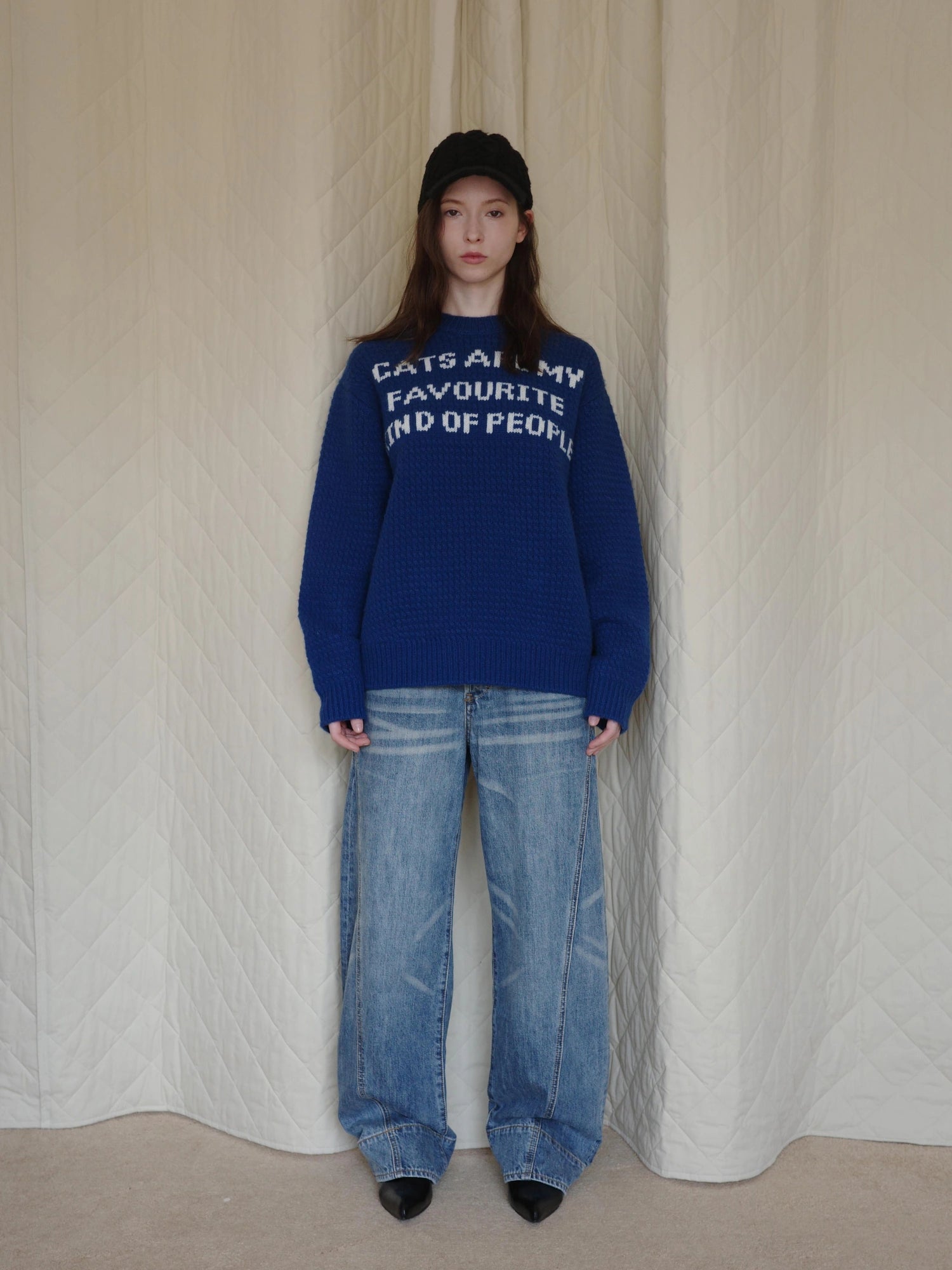 DKZ OFFICIAL Flipped Pocket Washed Denim Jeans