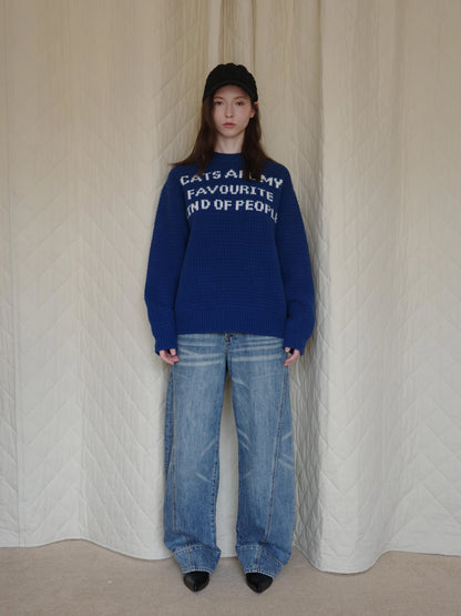 DKZ OFFICIAL Flipped Pocket Washed Denim Jeans