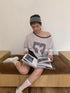 DKZ_OFFICIAL_Flowy_Fringed_Letter_Print_Cold_Shoulder_Blouse_MISSTT