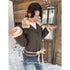 DKZ_OFFICIAL_Fluffy_Collar_Spliced_Wool_Deer_Print_Waist_Women&