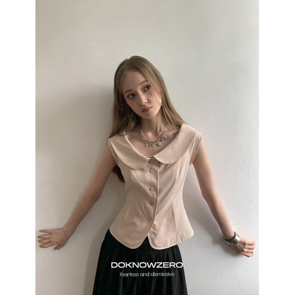 DKZ_OFFICIAL_Girlish_Doll_Collar_Slim_Fit_Women&
