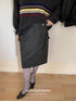 DKZ_OFFICIAL_Gray_Washed_Wax_Print_Straight_Skirt_MISSTT