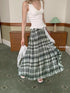 DKZ_OFFICIAL_Green_Checkered_Lace_Tie_Maxi_Skirt_MISSTT
