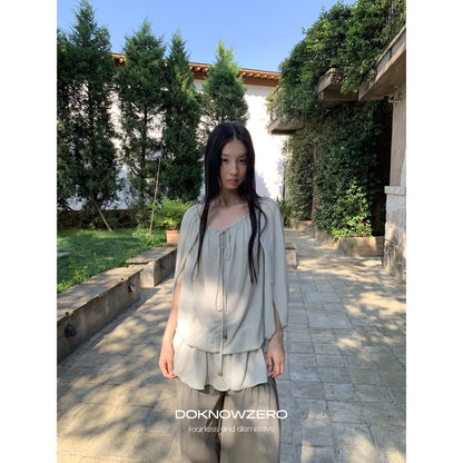 DKZ_OFFICIAL_Green_Two_Way_Off_Shoulder_Relaxed_Women&