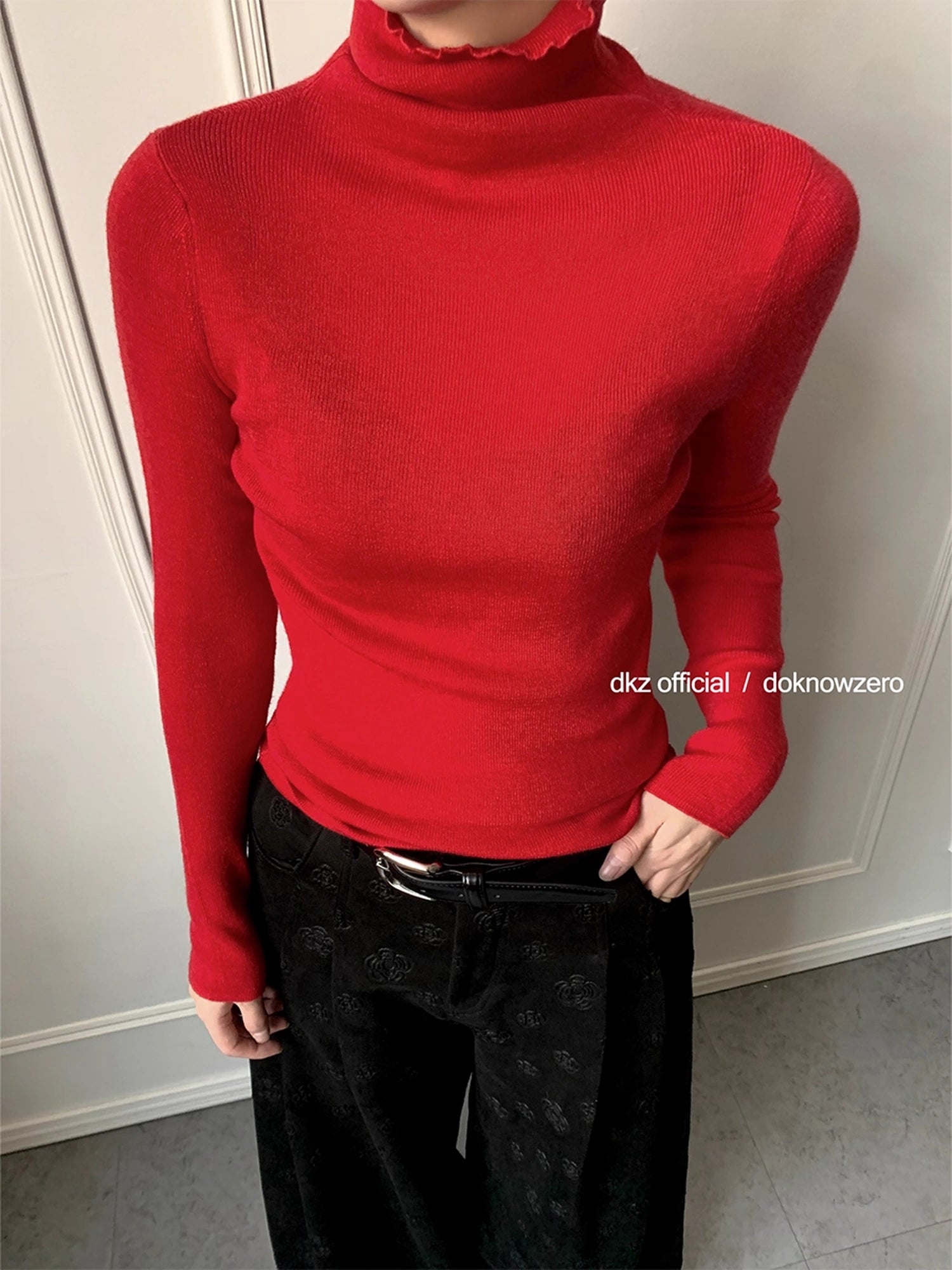 DKZ_OFFICIAL_High_Neck_Ribbed_Knit_Slim_Fit_Turtleneck_Top_MISSTT