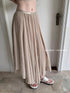 DKZ_OFFICIAL_Khaki_Elastic_Waist_Flowy_Mesh_Midi_Skirt_MISSTT
