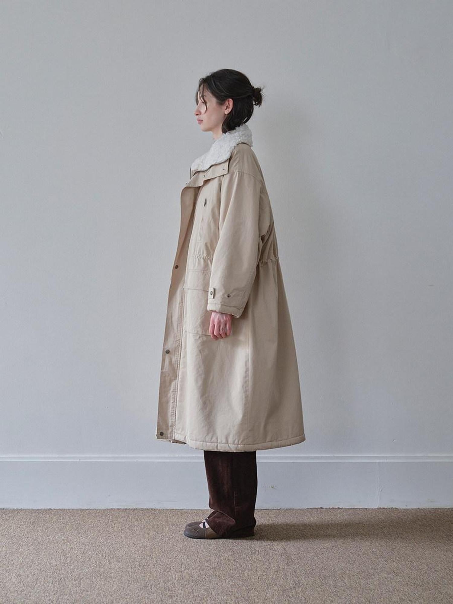 DKZ OFFICIAL Khaki Single Breasted Relaxed Fit Women&