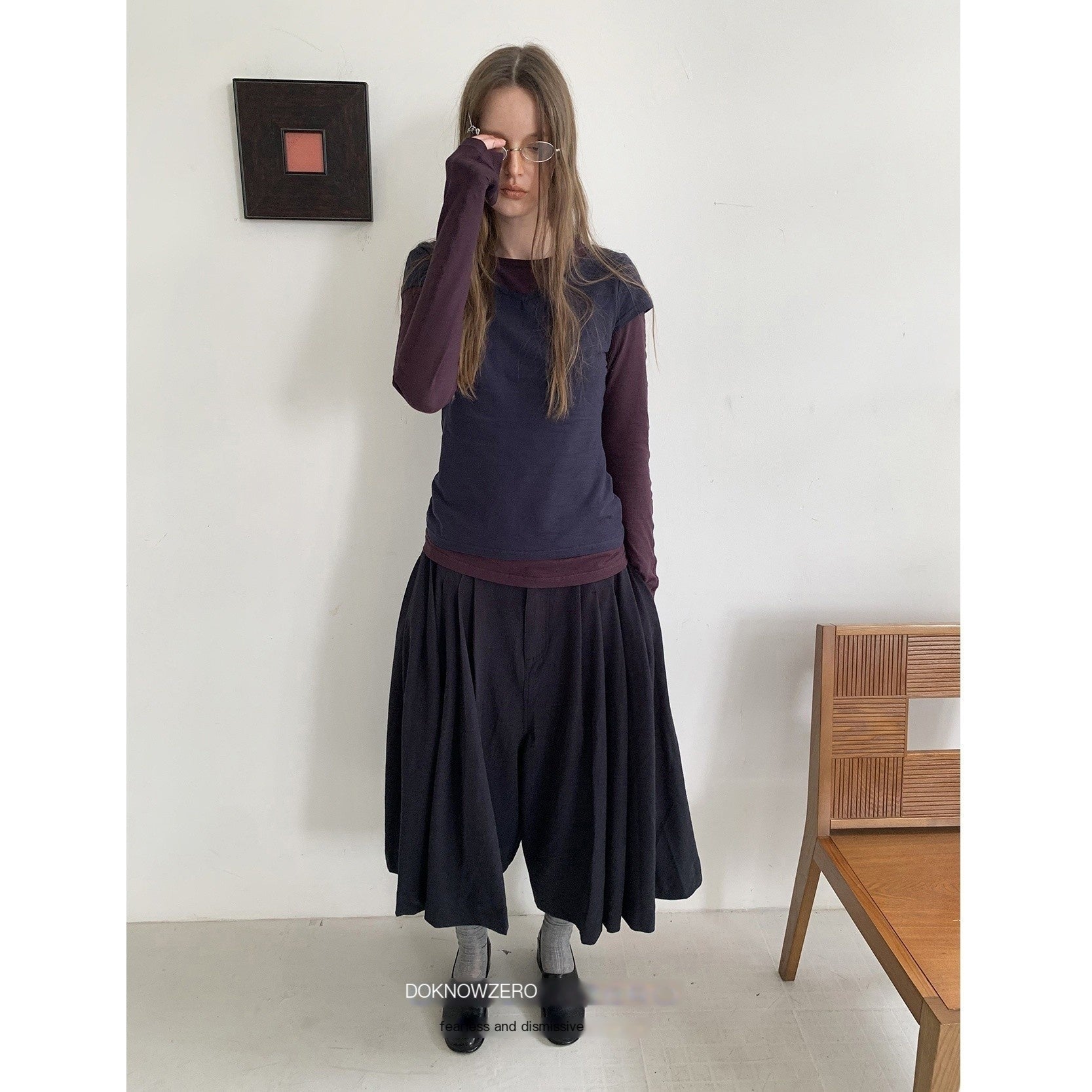 DKZ_OFFICIAL_Layered_Colorblock_Slim_Fit_Women&