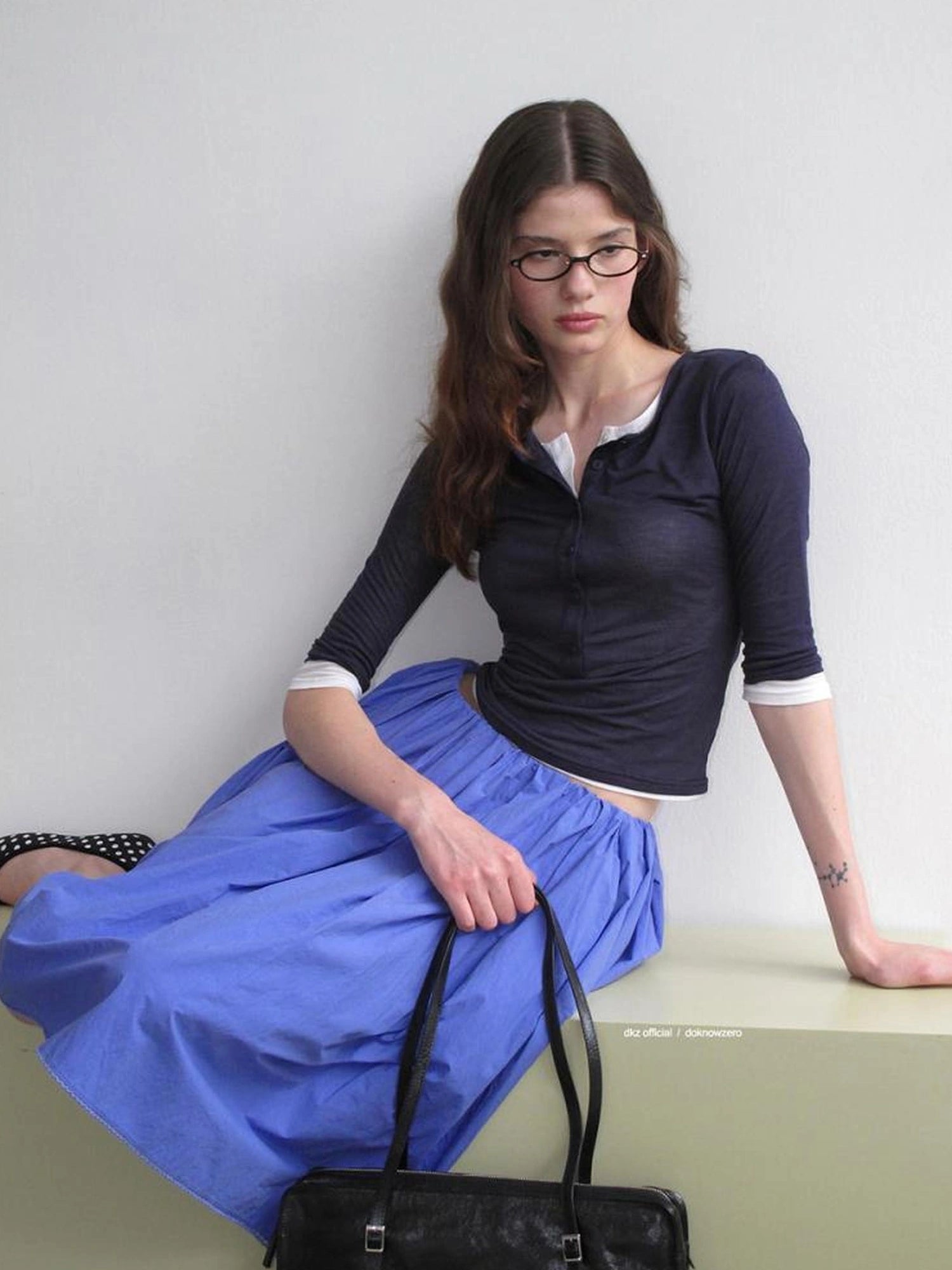 Lightweight Lyocell Short Sleeve Henley Top