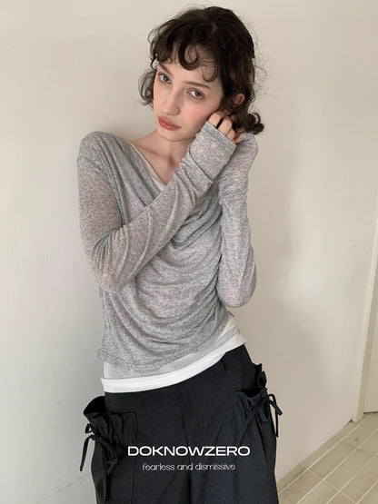 DKZ_OFFICIAL_Lightweight_Rayon_Draped_Back_Tie_Up_Long_Sleeve_Top_MISSTT