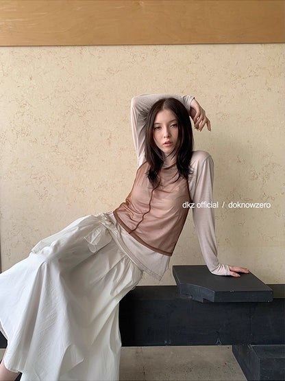 DKZ_OFFICIAL_Lightweight_Summer_Oversized_Sheer_Linen_Blend_Long_Sleeve_V-neck_T-shirt_MISSTT