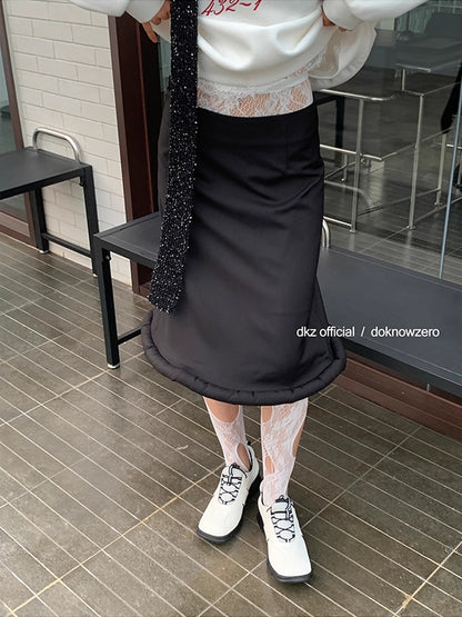 DKZ_OFFICIAL_Long_Black_Skirt_With_Asymmetrical_Hem_MISSTT