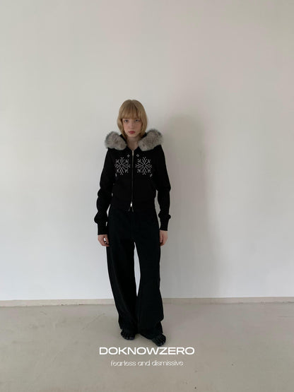 DKZ OFFICIAL Minimalist Banana Straight Leg Women&