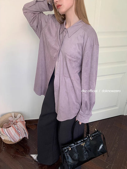 DKZ_OFFICIAL_Oversized_Suede_Flannel_Shirt_In_Vintage_Pink_MISSTT