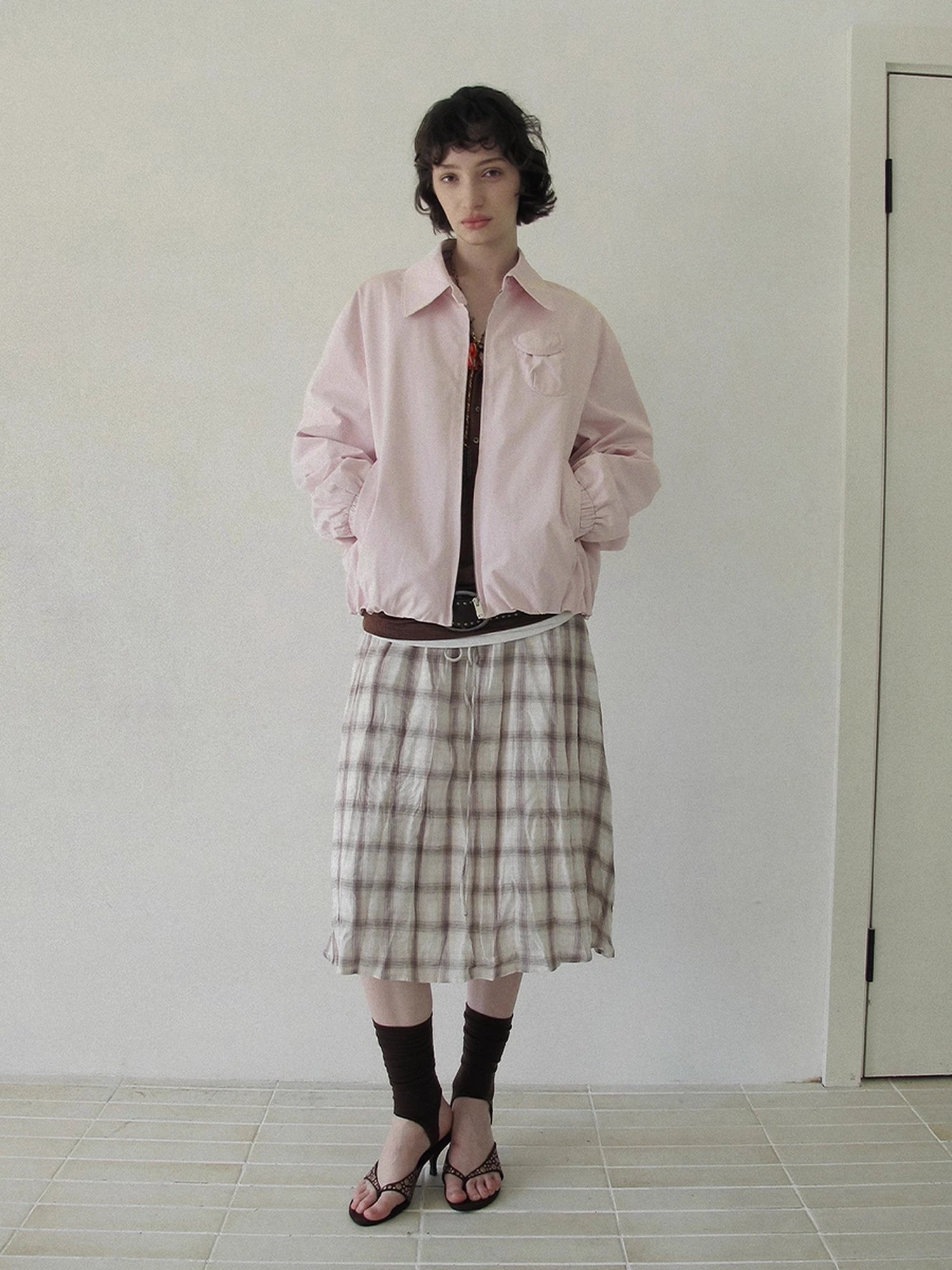 DKZ_OFFICIAL_Pink_Utility_Jacket_With_Pleated_Back_Hem_MISSTT