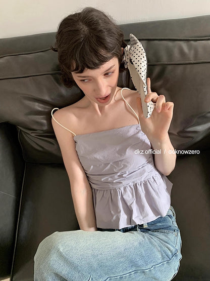 DKZ_OFFICIAL_Pleated_Ruffle_Hem_Camisole_Top_MISSTT