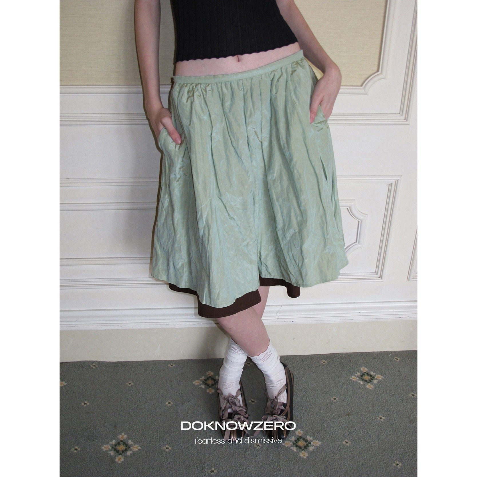 DKZ_OFFICIAL_Pleated_Textured_Metallic_Women&