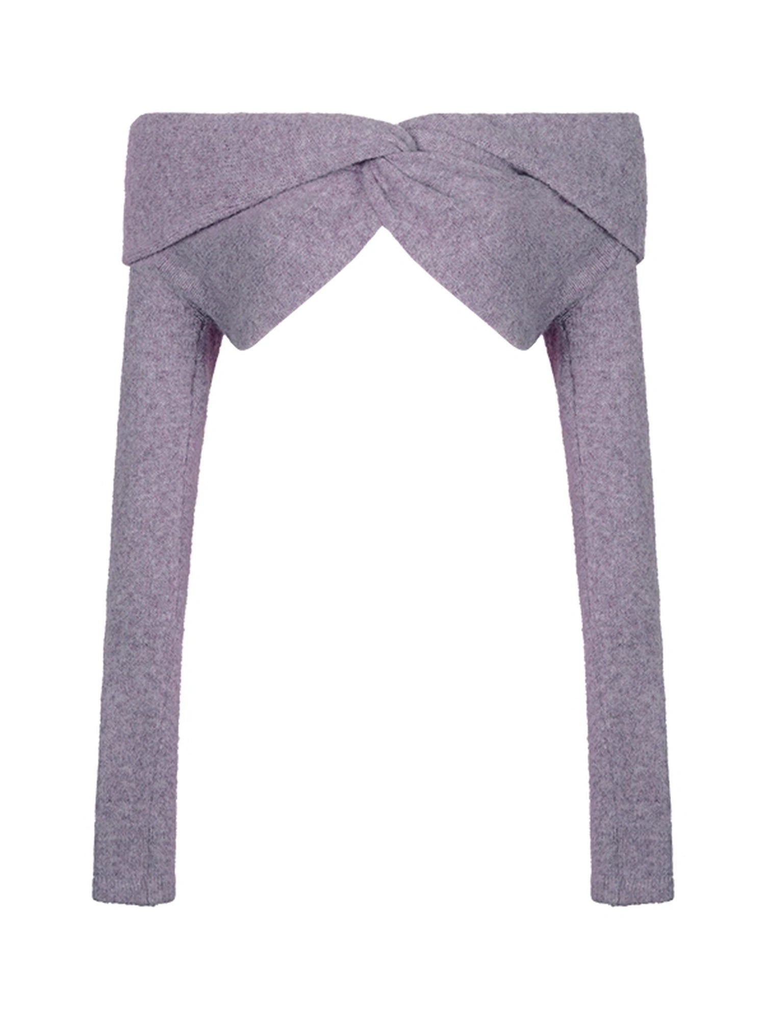 DKZ_OFFICIAL_Purple_Knit_Two_Piece_Set_With_Detachable_Bow_Collar_MISSTT
