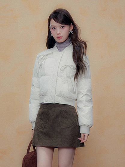 DKZ_OFFICIAL_Quilted_Lilac_Short_Jacket_With_Bow_Tie_MISSTT
