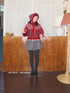 DKZ_OFFICIAL_Red_Elastic_Waist_Flared_A_Line_Skirt_MISSTT