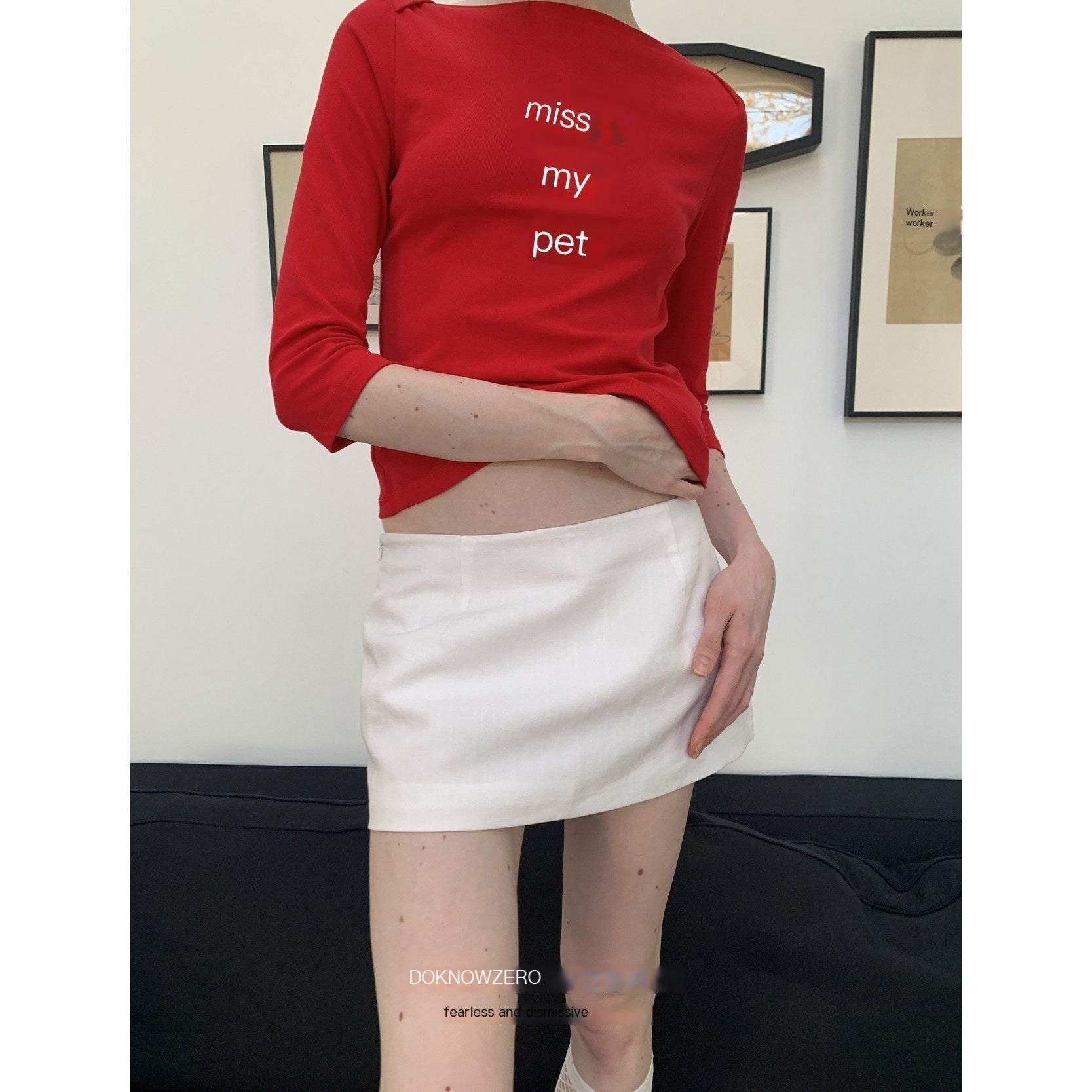 DKZ_OFFICIAL_Red_Slogan_Print_Boat_Neck_Women&